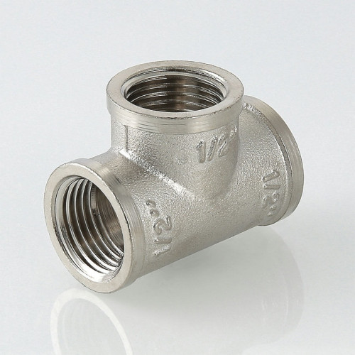 Тройник равнопроходной Valtec с ВР резьбой 1 1/2" мм арт.VTr.130.N.0008