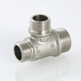 Тройник переходной Valtec с НР резьбой 3/4"x1/2"x1/2" мм арт.VTr.131.RN.050404