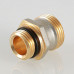 Ниппель под расходомер Valtec с переходом на евроконус 1/2"х3/4" арт.VTr.580.NEI.040E