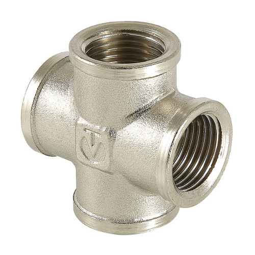 Крестовина равнопроходная Valtec 1/2" мм арт.VTr.760.N.0004