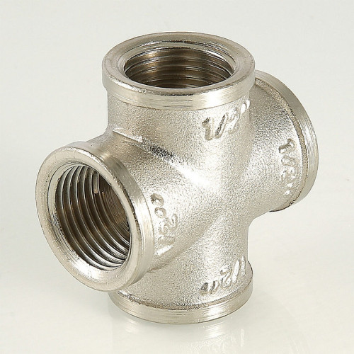 Крестовина равнопроходная Valtec 1/2" мм арт.VTr.760.N.0004