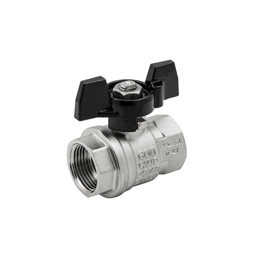 Кран шаровой ELSEN Strong T 1" ВВ ручка-бабочка