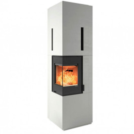 Печь-камин Nordpeis Odense II высокий топка S-31A Exclusive