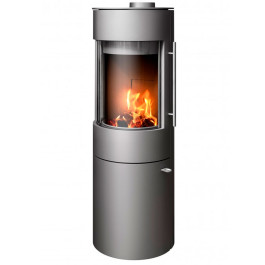 Печь-камин ABX Texas высокий XL серый