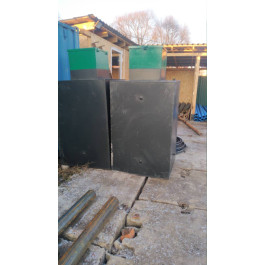 Квадратный кессон МосГеоБур для скважины металлический 1000х1000 мм