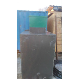 Квадратный кессон МосГеоБур для скважины металлический 1000х1000 мм