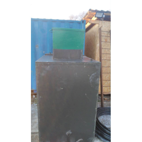 Квадратный кессон МосГеоБур для скважины металлический 1200х1200 мм