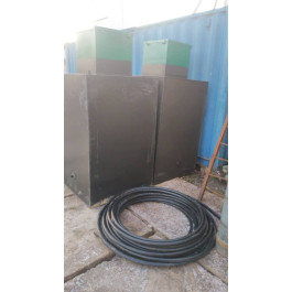 Квадратный кессон МосГеоБур для скважины металлический 1000х1000 мм