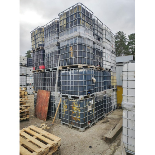 Еврокуб 1000 л, для септика немытый герметичный (поддон металл/пластик/дерево)