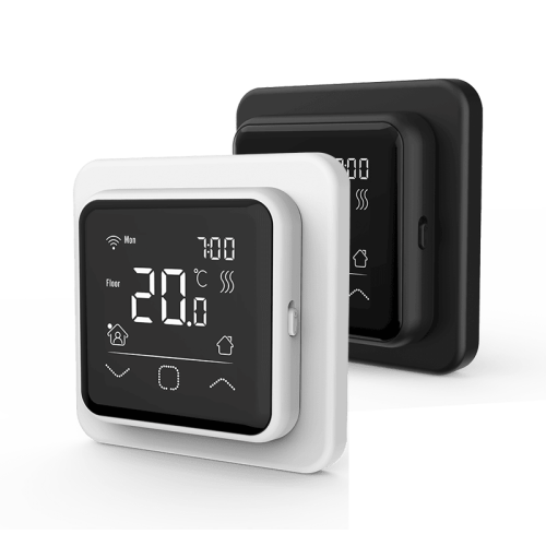 Электронный терморегулятор IQWatt Smart Heat Wi-Fi Black/White