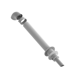 Дымоход для настенного котла Kiturami World Alpha и Kiturami Twin Alpha