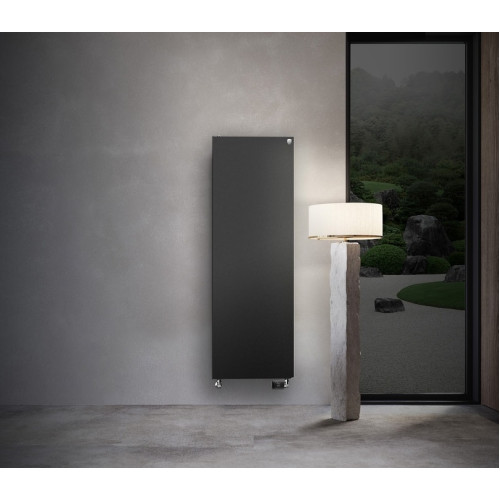 Вертикальный дизайн радиатор Royal Thermo Flat 300-1800 Noir Sable
