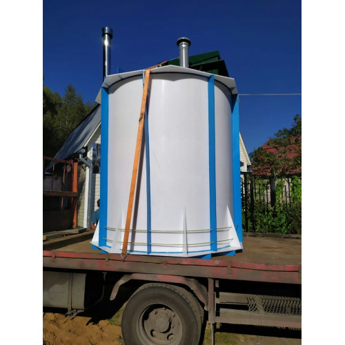 Пластиковый погреб ГудВэй Круглый 2*2м