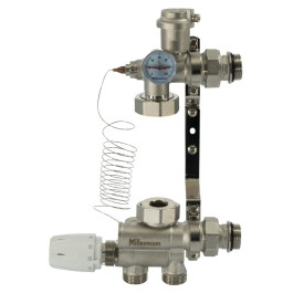 Насосно-смесительный узел Millennium нижнее подключение для насосов 25-40, 25-60 130мм.-180мм NGNP01/40