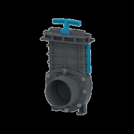 Шиберная задвижка для подключения насосной станции SFA Sanicubic 100/110 мм.