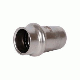 Заглушка Rommer из нержавеющей стали 15 мм