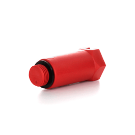 Заглушка удлиненная Elsen 20х1/2" с наружной резьбой красная
