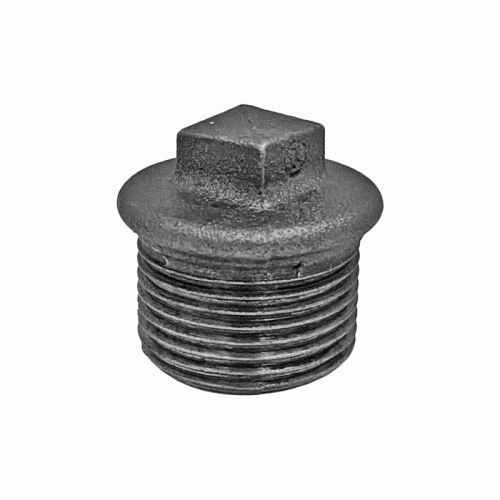 Заглушка чугунная неоцинкованная Fittex Plus 20х3/4" с НР резьбой Заглушка чугунная неоцинкованная Fittex Plus 20х3/4" с НР резьбой