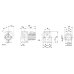Насос циркуляционный GRUNDFOS UPS 32-60 F 220В