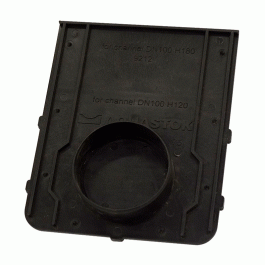 Заглушка торцевая пластиковая для DN150 H80-H185 AquaStok