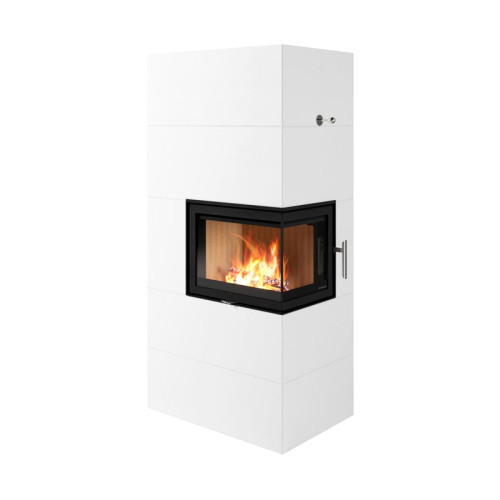 Печь-камин Nordpeis теплоаккумулирующий Salzburg C левый с конвекцией