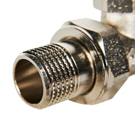 Клапан запорно-балансировочный Rommer 1/2", прямой