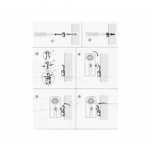 Настенный кронштейн Zehnder CVD1