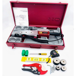 Комплект сварочного оборудования Tim для ППР труб 4 насадки 20-40мм 2000 Ватт