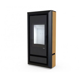 Печь-камин Defro Home Ignis 9 кВт золотая сталь