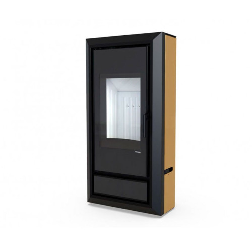 Печь-камин Defro Home Ignis 9 кВт золотая сталь