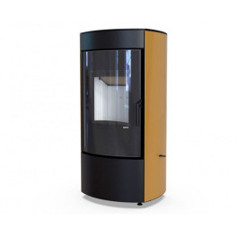 Печь-камин Defro Home Ceres 6 кВт золотая сталь