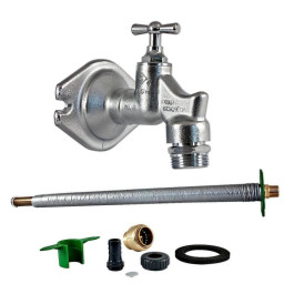 Незамерзающий сливной кран Meibes SEPP-Eis для стен от 135 мм до 500 мм. (201250)