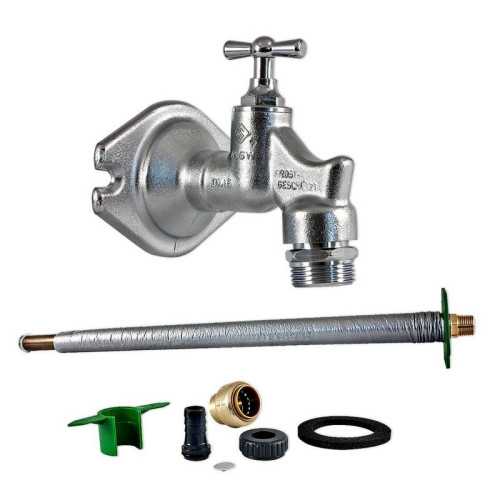 Незамерзающий сливной кран Meibes SEPP-Eis для стен от 135 мм до 500 мм. (201250)