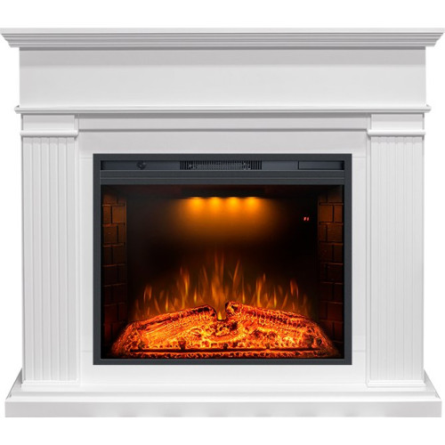 Royal Flame Adagio - Белый с очагом Emerald 28