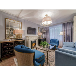 Dimplex Alexandria - Белый дуб с очагом Flagstaff