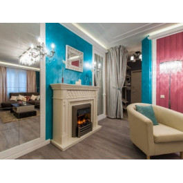 Dimplex Alexandria - Белый дуб с очагом Flagstaff