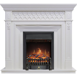 Royal Flame Alexandria - Белый с очагом Fobos FX Black