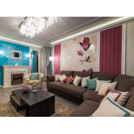 Dimplex Alexandria - Махагон коричневый антик