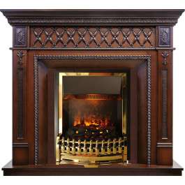 Dimplex Alexandria - Махагон коричневый антик с очагом Atherton