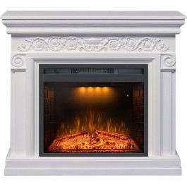 Royal Flame Athena - Белый с очагом Emerald 23