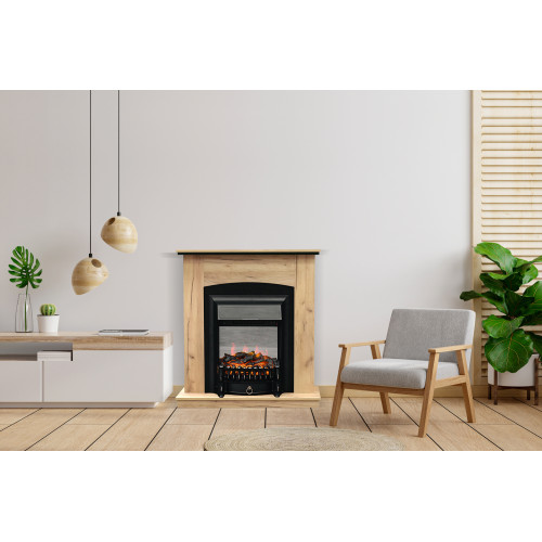 Royal Flame Barcelona SFT (Разборный) - Белый с очагом Aspen Black