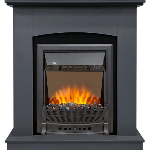 Royal Flame Barcelona SFT (Разборный) - Серый графит с очагом Aspen Black