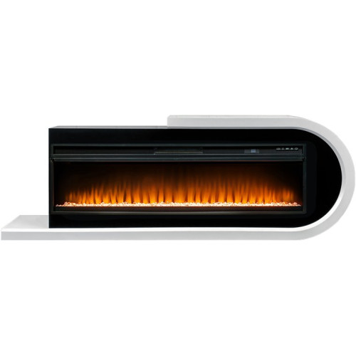 Royal Flame Basel 60 R - Белый с черным с очагом Vision 60 LED