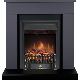 Royal Flame Bergen (Разборный) - Серый графит (Ширина 900 мм) с очагом Fobos FX Black