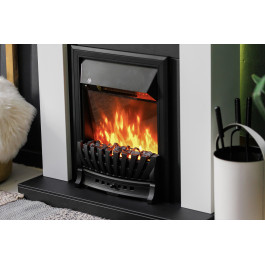 Royal Flame Bergen (Разборный) - Серый графит (Ширина 900 мм) с очагом Fobos FX Black