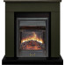 Royal Flame Bergen (Разборный) - Темная олива (Ширина 900 мм) с очагом Majestic FX Black