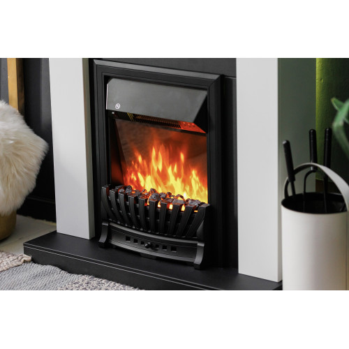 Royal Flame Bergen (Разборный) - Темная олива (Ширина 900 мм) с очагом Majestic FX Black