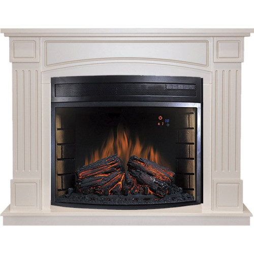 Royal Flame Boston - Слоновая кость с очагом Dioramic 28 LED FX