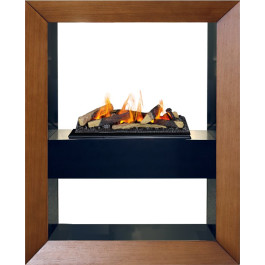 Dimplex Boxx - Орех с очагом Cassette 600 LNH-INT