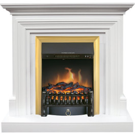 Royal Flame Bradford - Белый с очагом Fobos FX Brass